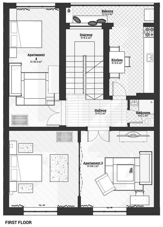 Apartment House Timişoara Eksteriør billede